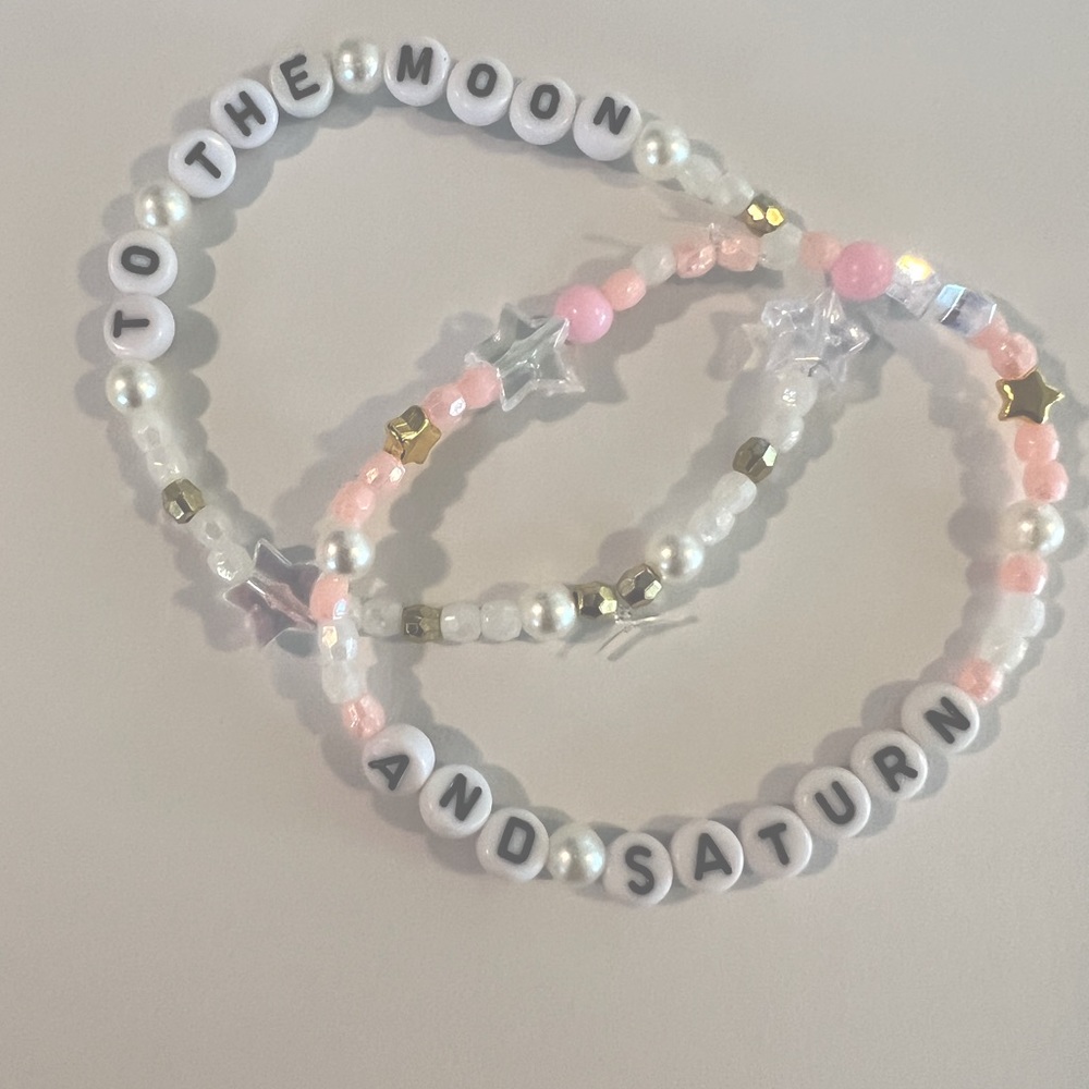 Taylor Swift To the Moon and Saturn bracelet set